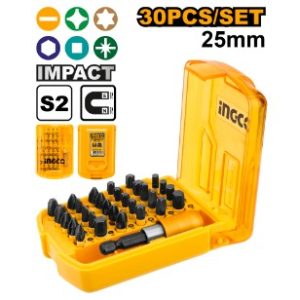 Impact screwdriver bits set