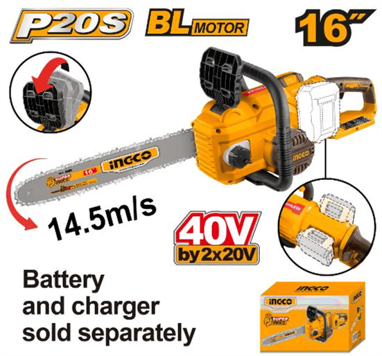 40V Lithium-Ion Chain Saw