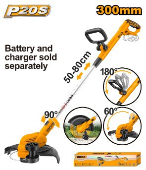 20V Lithium-Ion Grass Trimmer