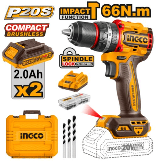 20V Lithium-Ion Impact Drill