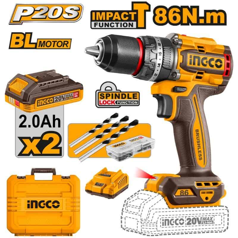 20V Lithium-Ion Impact Drill