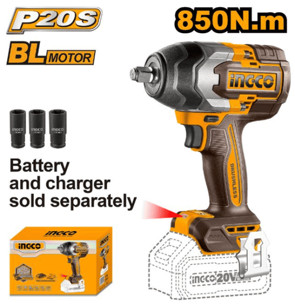20V Lithium-Ion Impact Wrench