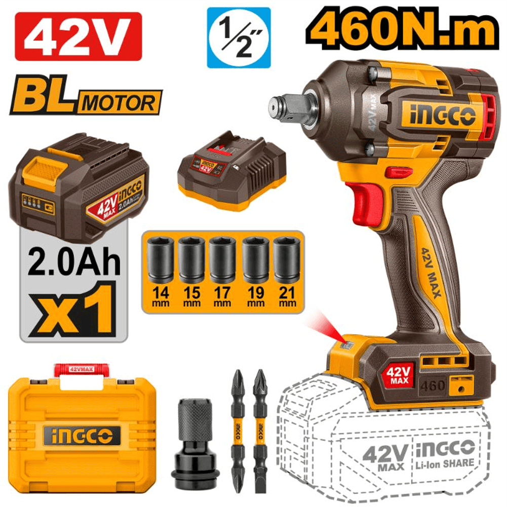42V Cordless Inpact Wrench