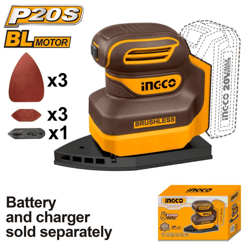 20V Lithium-Ion Palm Sander
