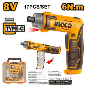 8V Lithium-Ion Cordless Screwdriver