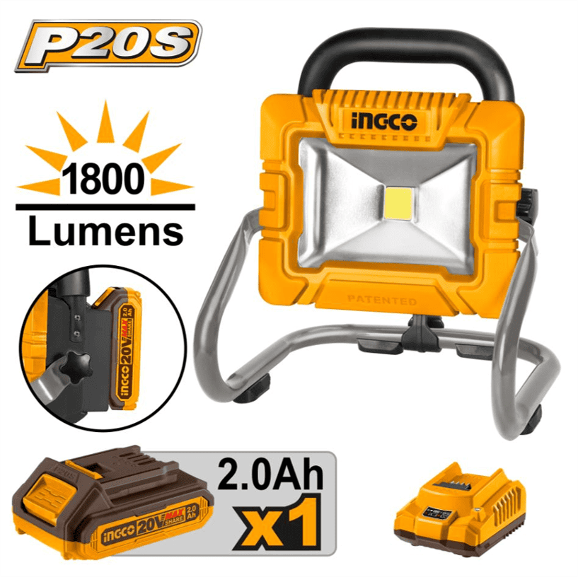 20V Lithium-Ion Portable Lamp