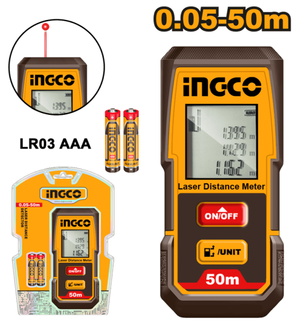 Laser distance detector