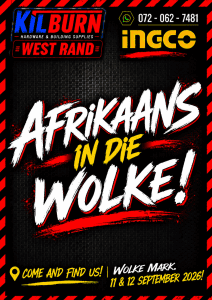 Afrikaans in die wolke headline