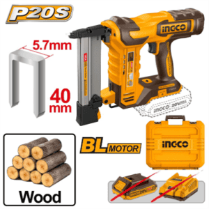 20V Lithium-Ion Crown Stapler Nailer