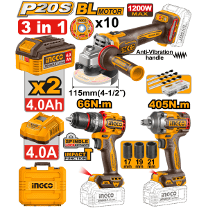 3 - in - 1 Cordless Kit Combo Kit