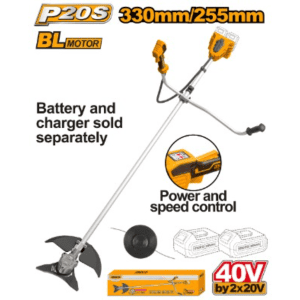 40V Lithium-Ion String Trimmer And Brush Cutter