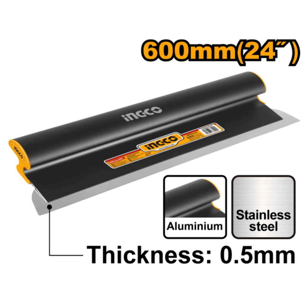 Drywall skimming blade