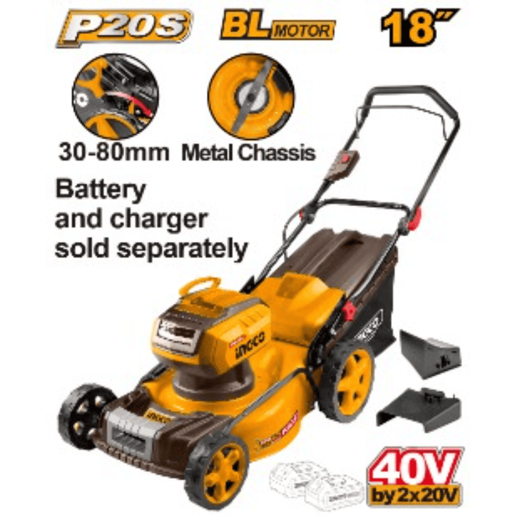40V Lithium-Ion lawn mower
