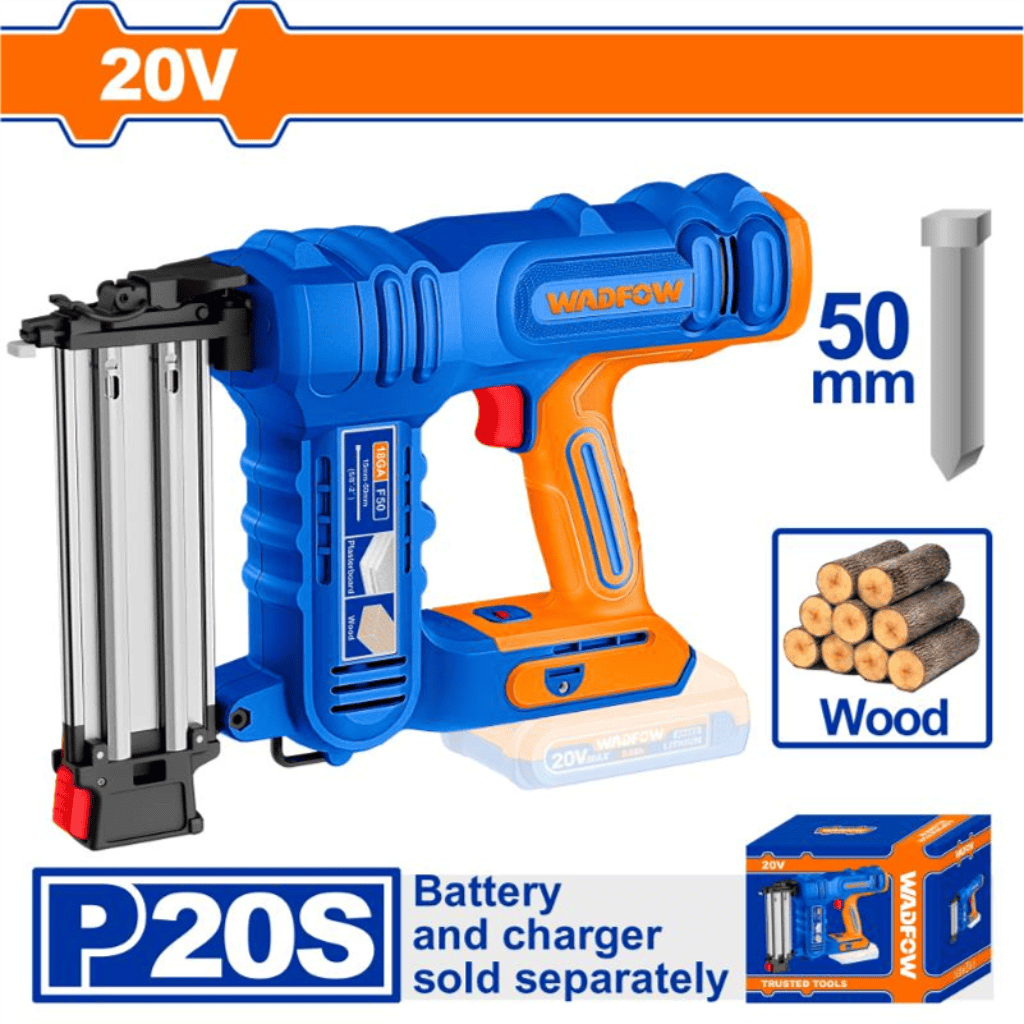 Lithium-ion cordless brad nailer
