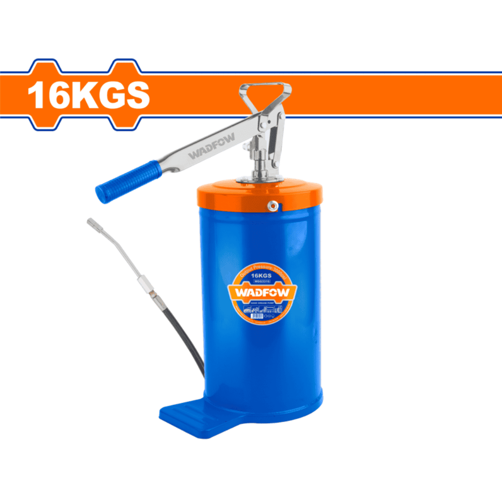 Hand-operated grease lubricator
