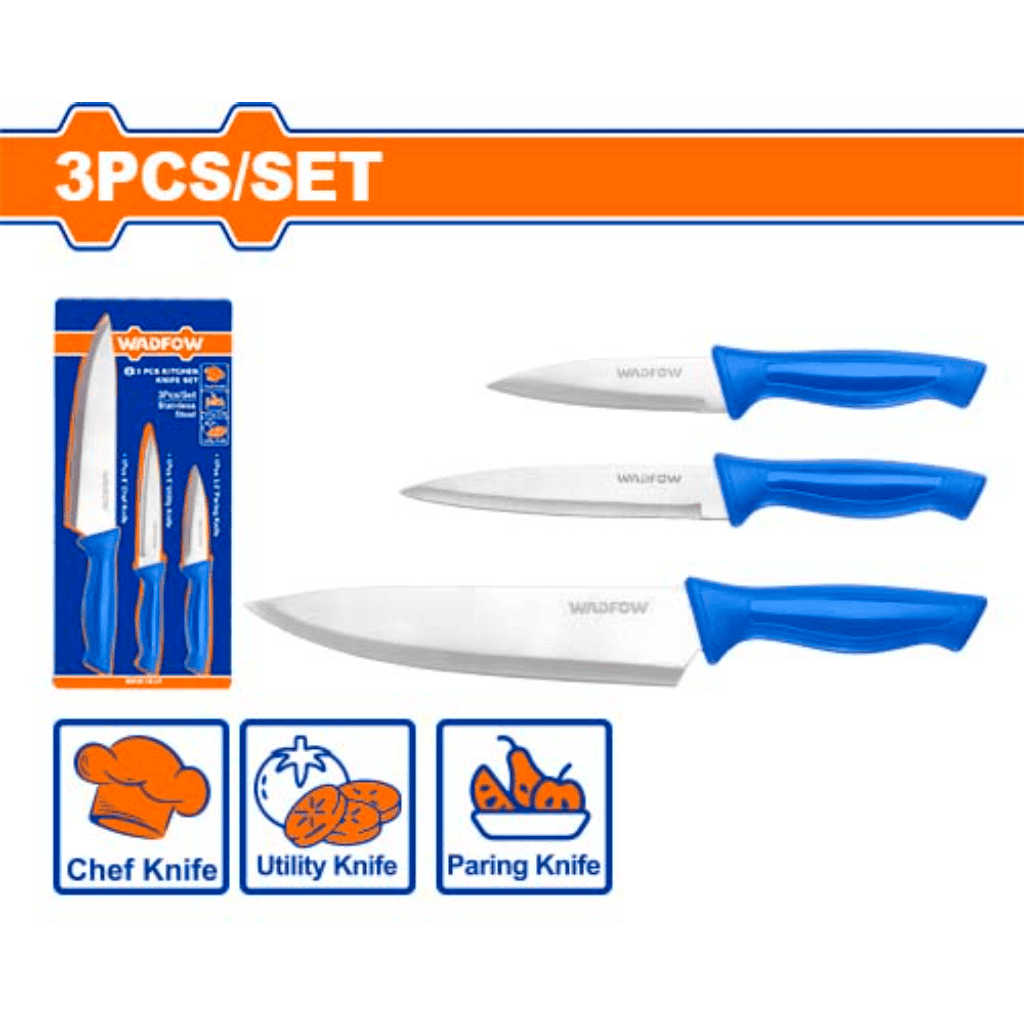 3 Piece Kitchen knife set