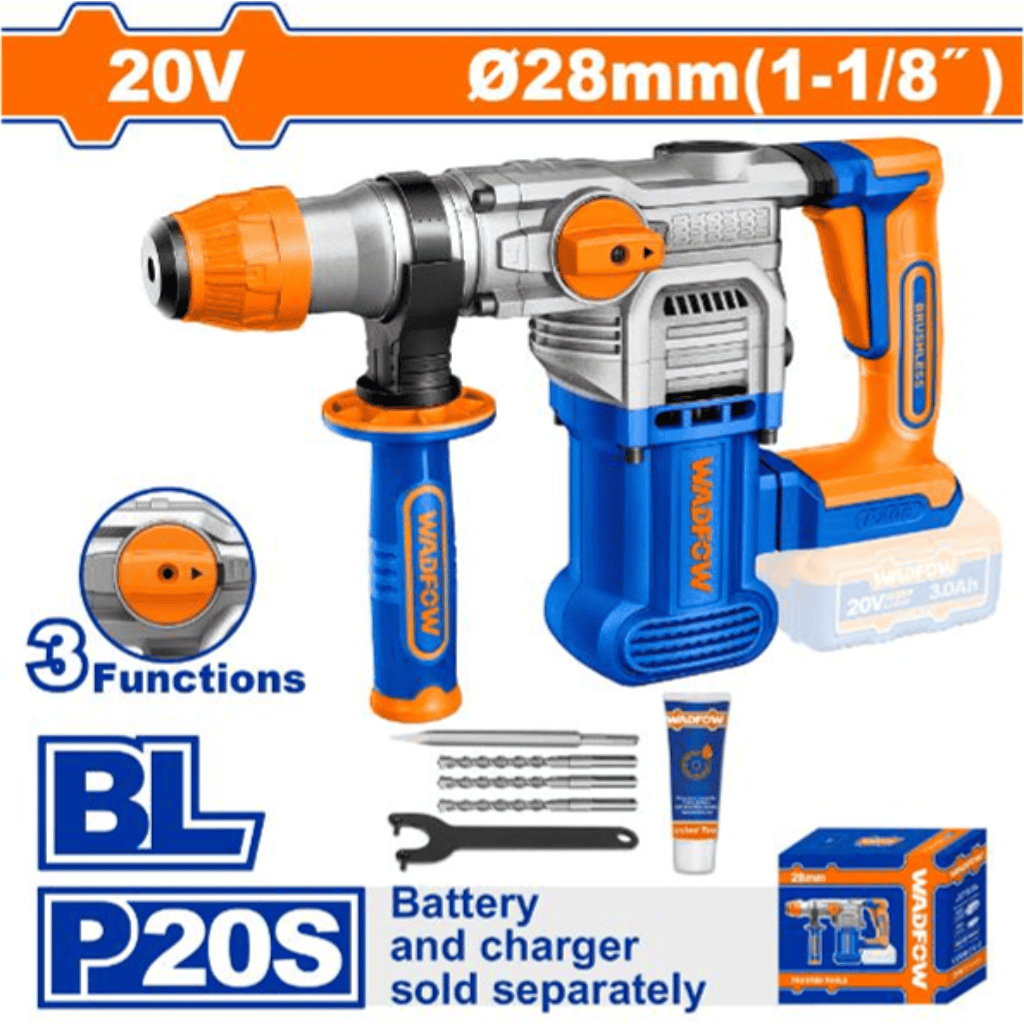 Lithium-Ion cordless rotary hammer