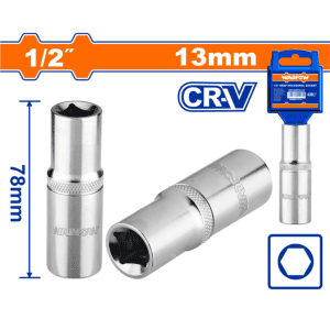 1/2" Deep hexagonal socket